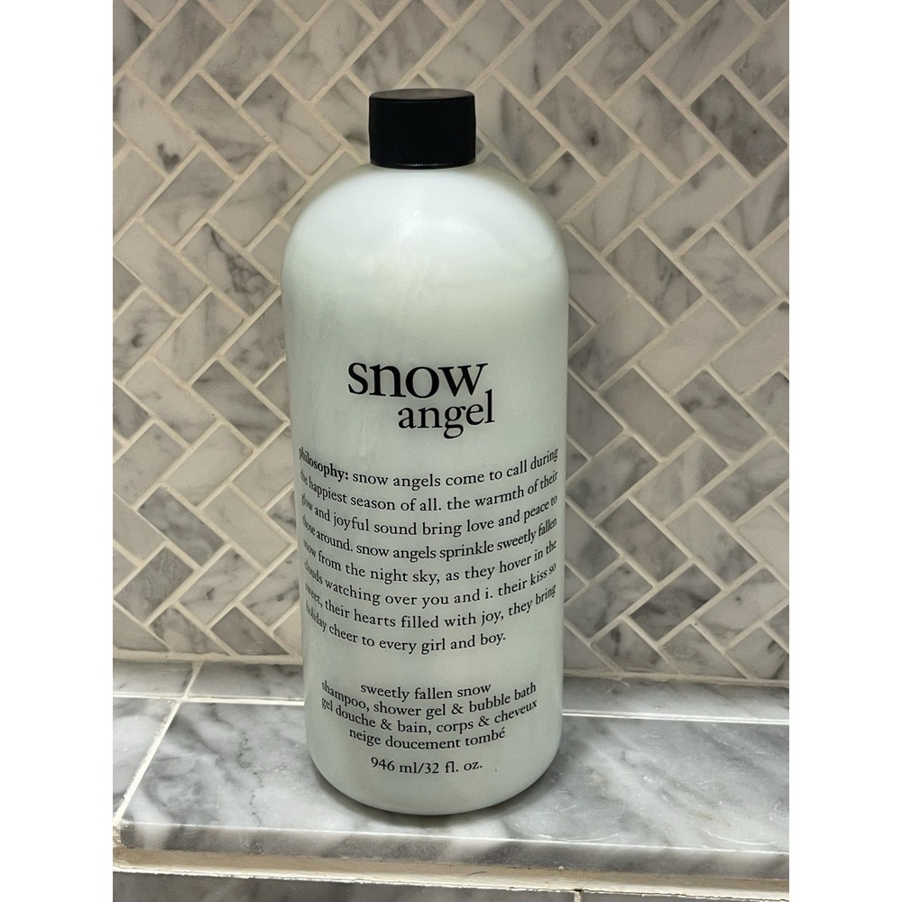 Philosophy Shampoo,‎ Shower Gel & Bubble Bath - Snow Angel, 32 Oz